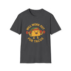 Taco Weightlifting Mascot T-Shirt