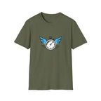 Clock with Wings T-Shirt
