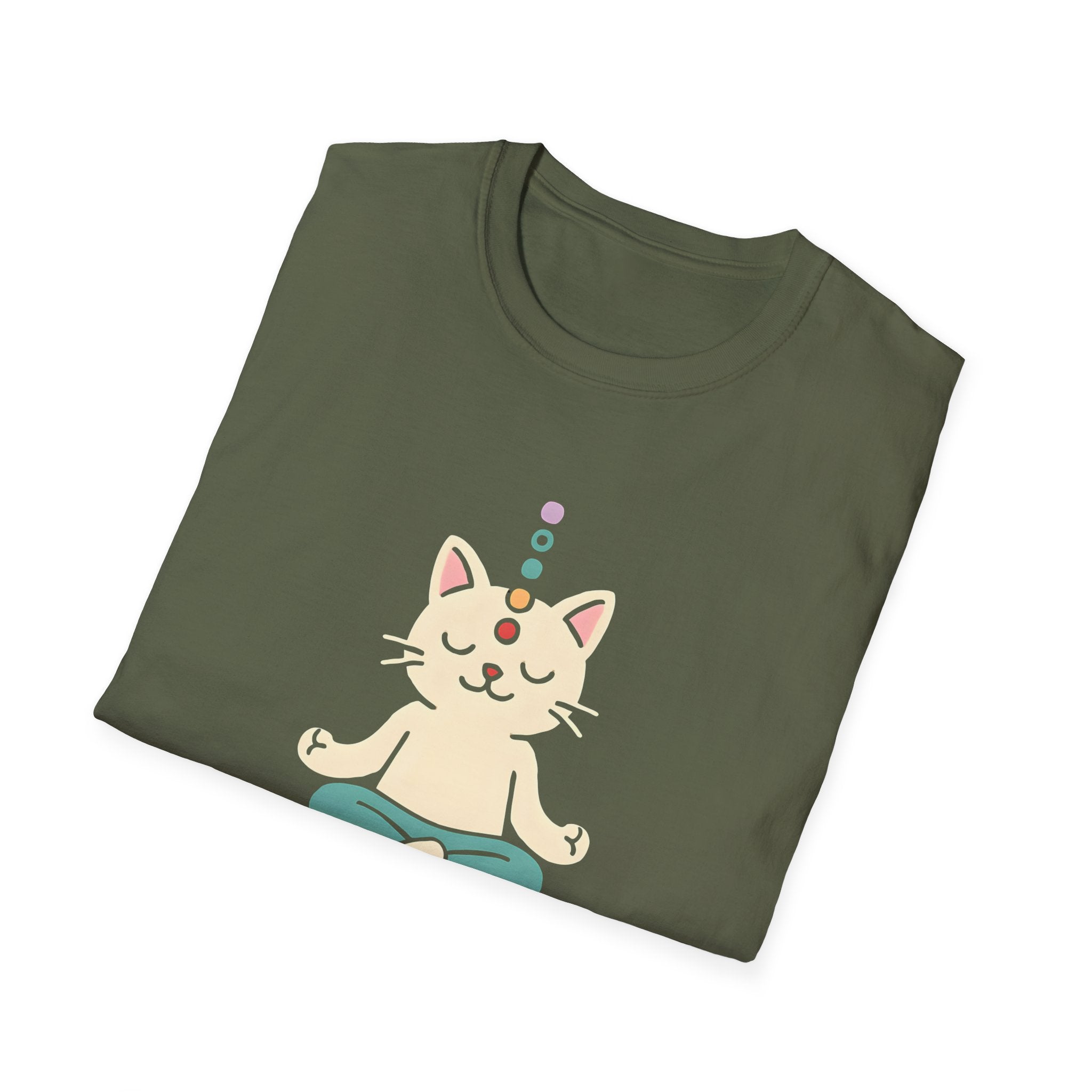 Chakra Cat Meditation T-Shirt