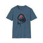 Rappelling climber silhouette T-Shirt