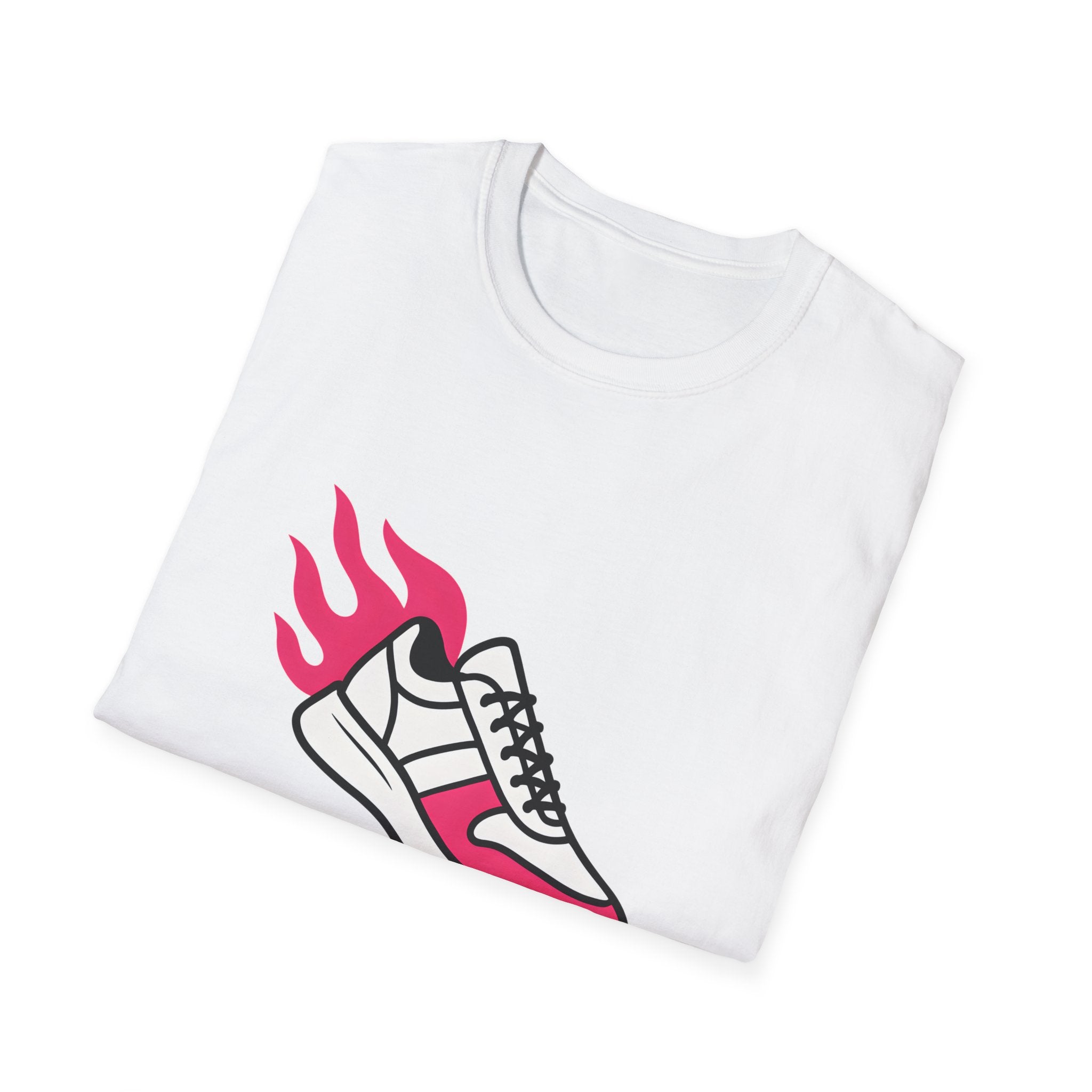 Flaming Running Shoe T-Shirt