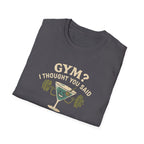 Gym or Gin Pun T-Shirt