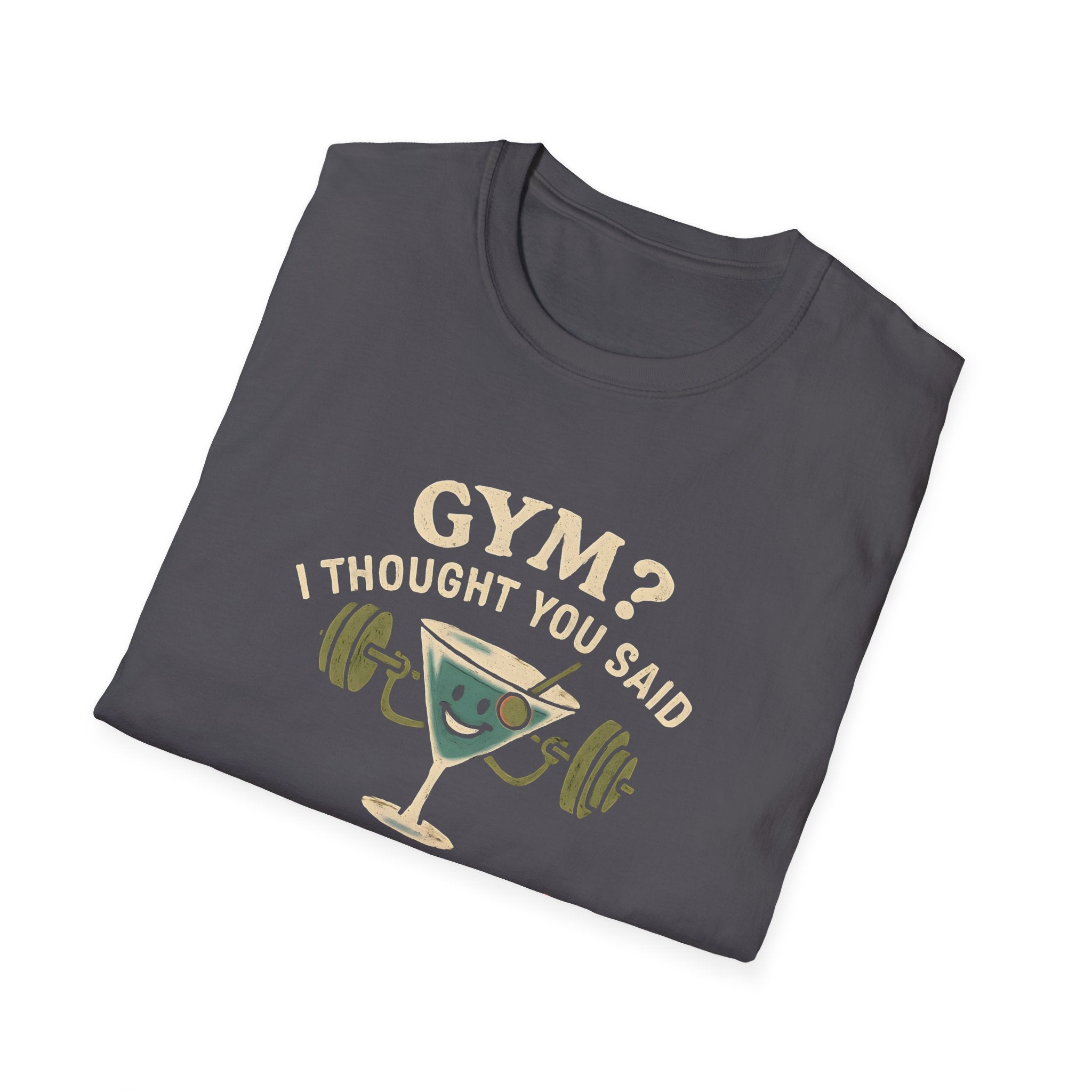Gym or Gin Pun T-Shirt