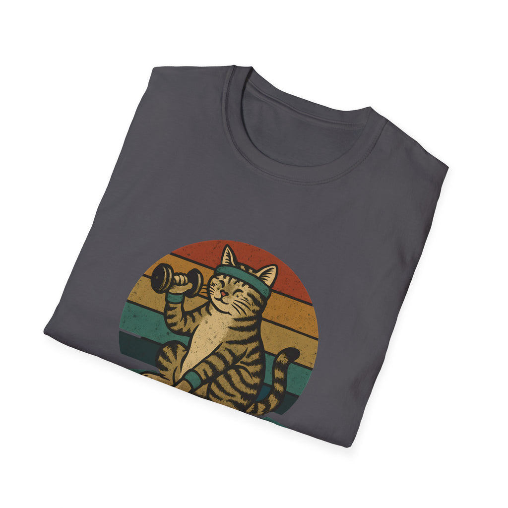 Cat lifting weights T-Shirt