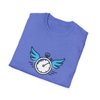 Clock with Wings T-Shirt