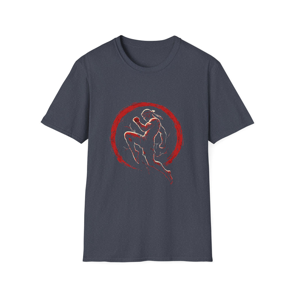 Red Circle Fighter T-Shirt