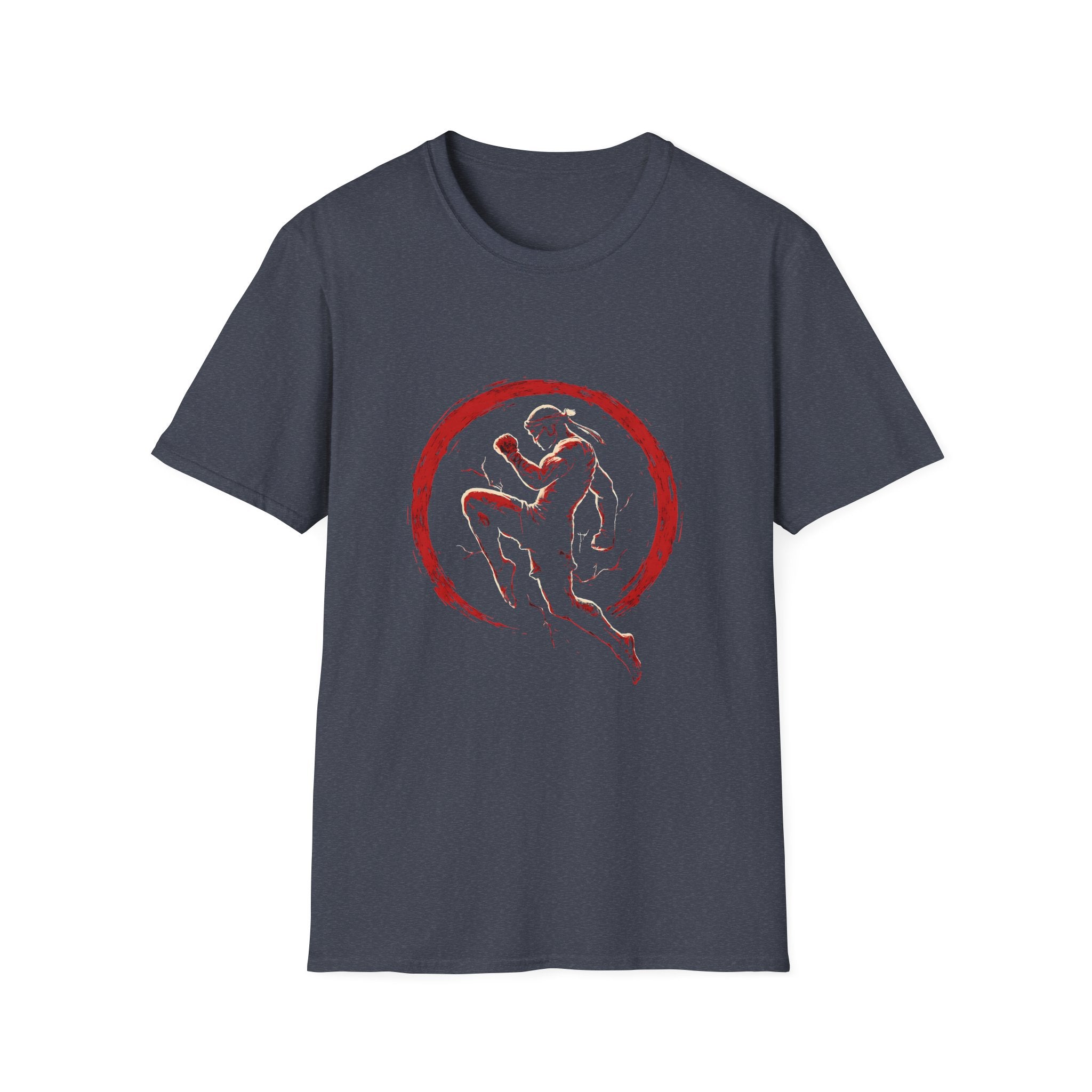 Red Circle Fighter T-Shirt