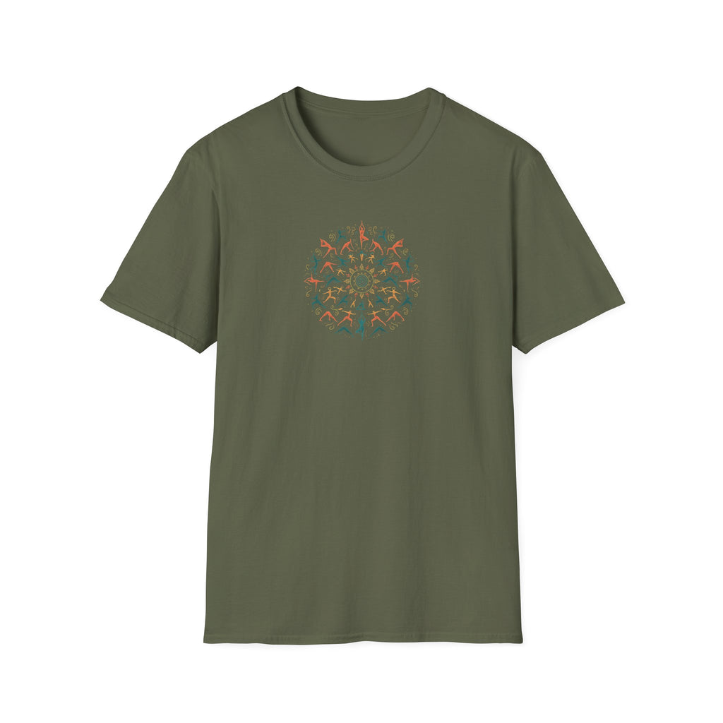 Yoga Mandala Circle T-Shirt