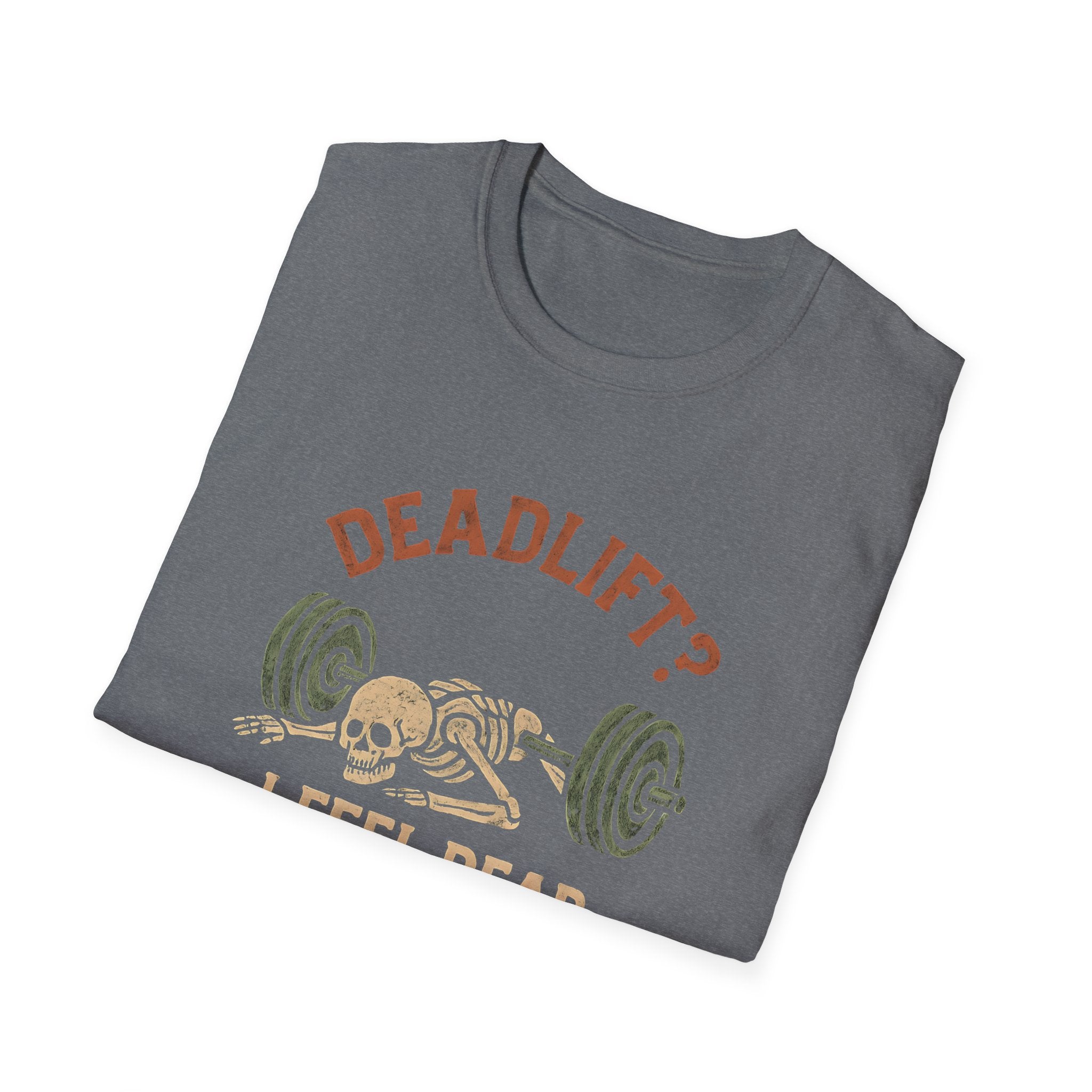 Deadlift Skeleton Meme T-Shirt