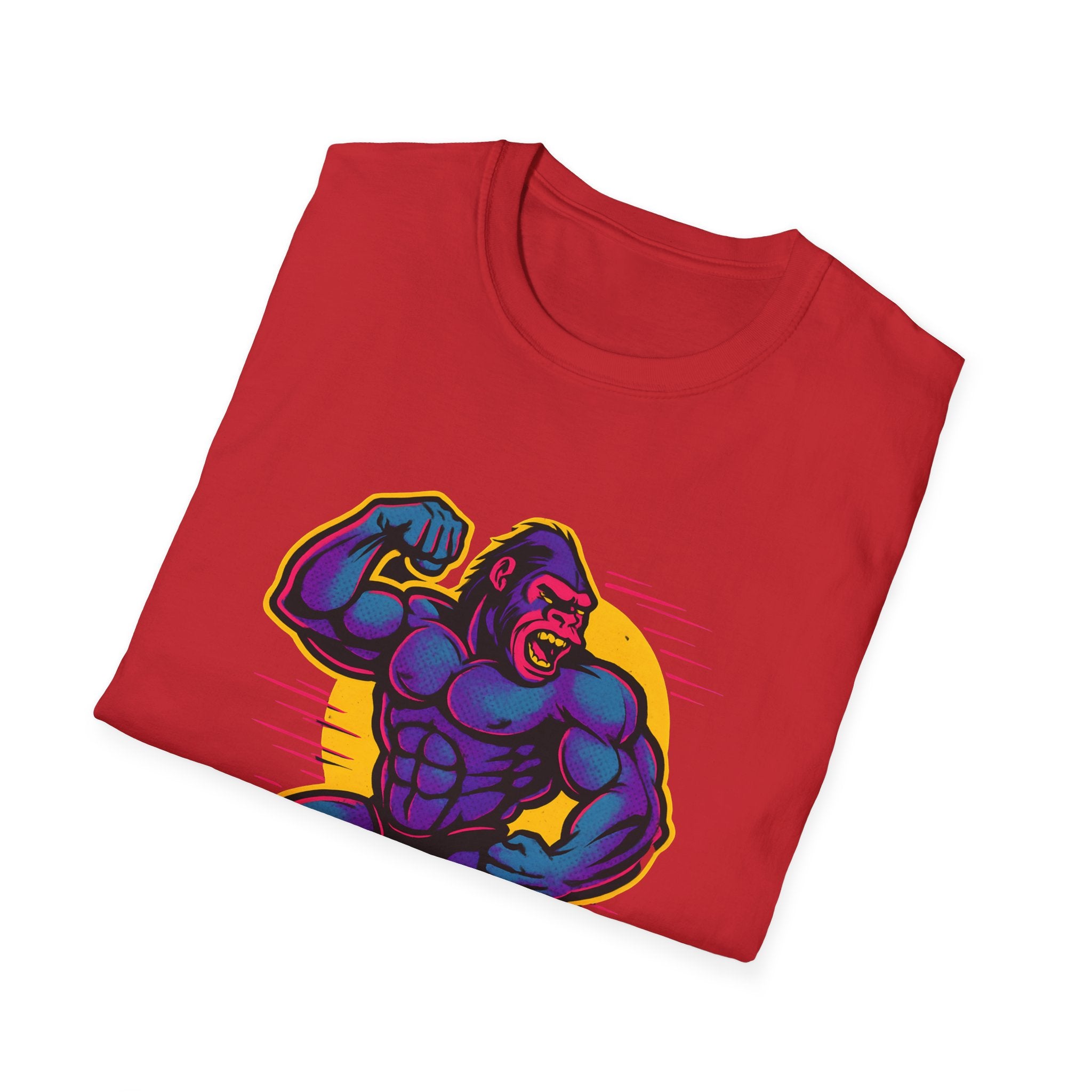 Purple Muscle Gorilla T-Shirt
