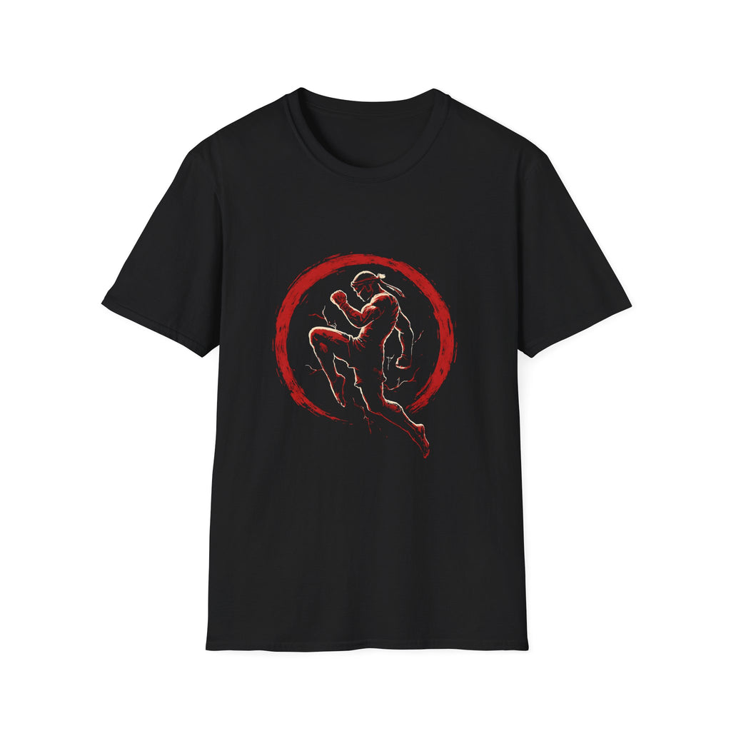 Red Circle Fighter T-Shirt