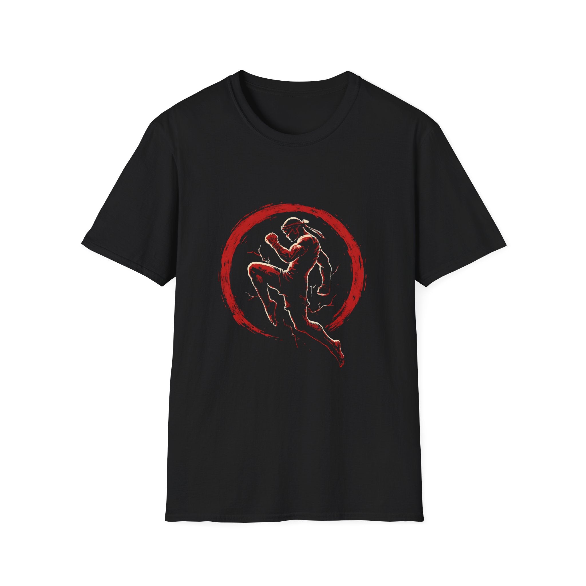 Red Circle Fighter T-Shirt