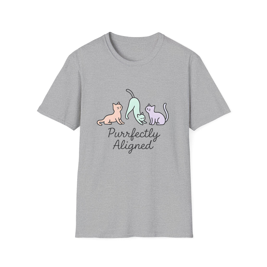 Purrfectly Aligned Cats T-Shirt