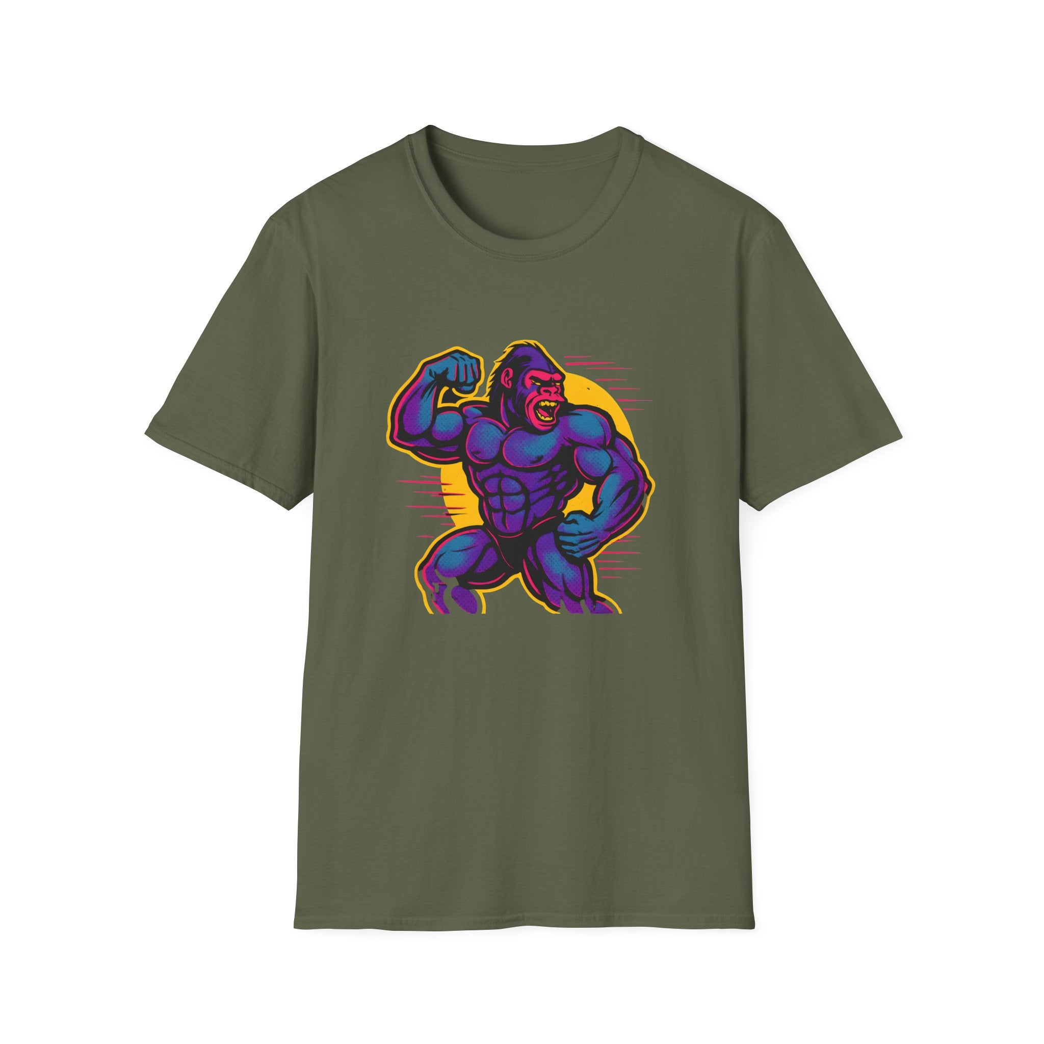 Purple Muscle Gorilla T-Shirt