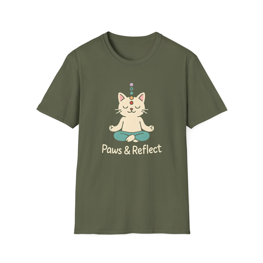 Chakra Cat Meditation T-Shirt