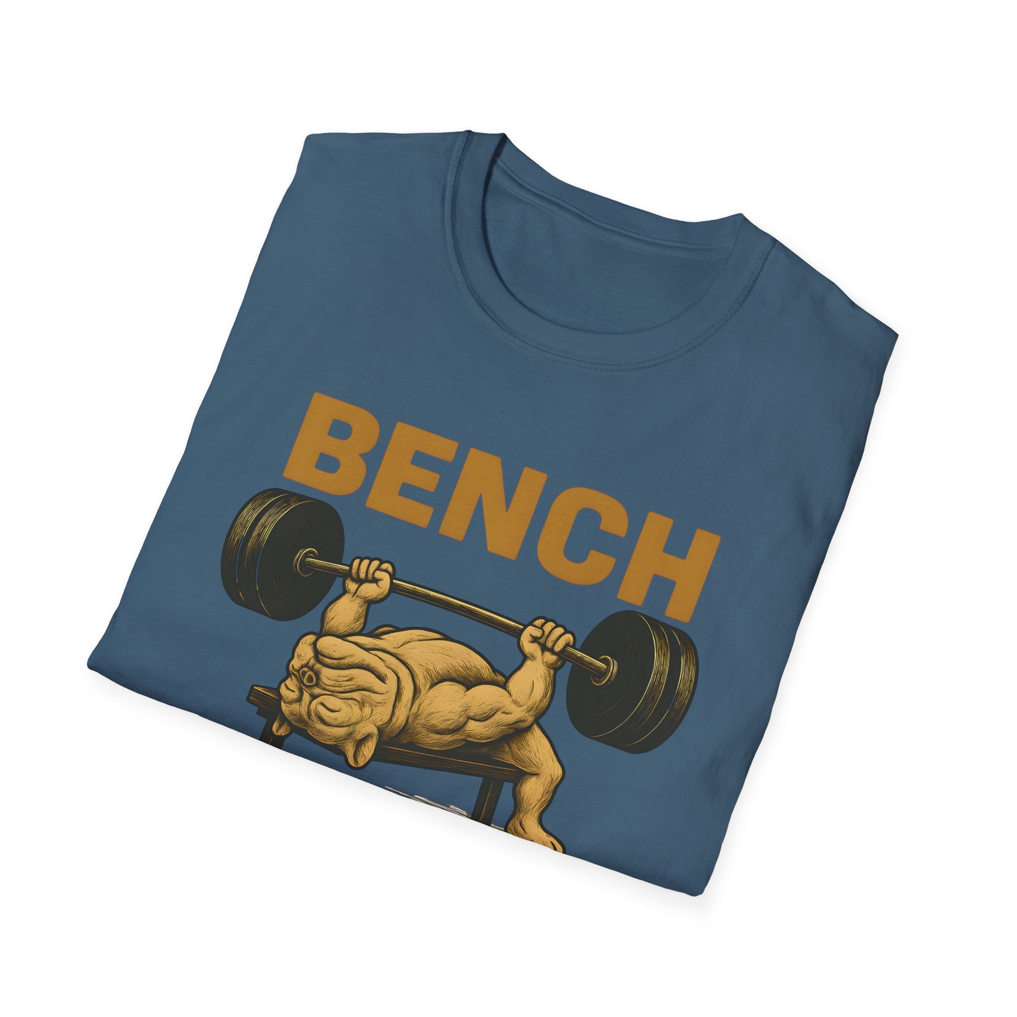 Bench Press Dog T-Shirt