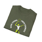 Tennis Player Jumping T-Shirt