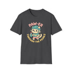 Cycling Cat Illustration T-Shirt