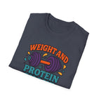 Weight and Protein Shake T-Shirt