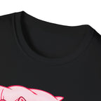 Napping Cat in Activewear T-Shirt