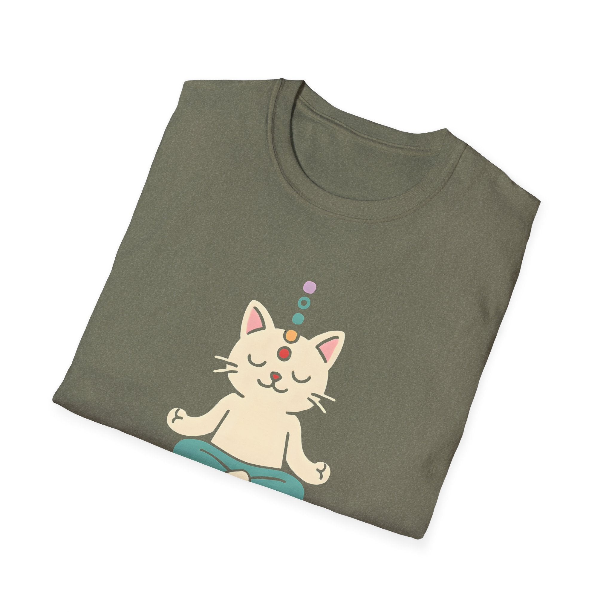Chakra Cat Meditation T-Shirt