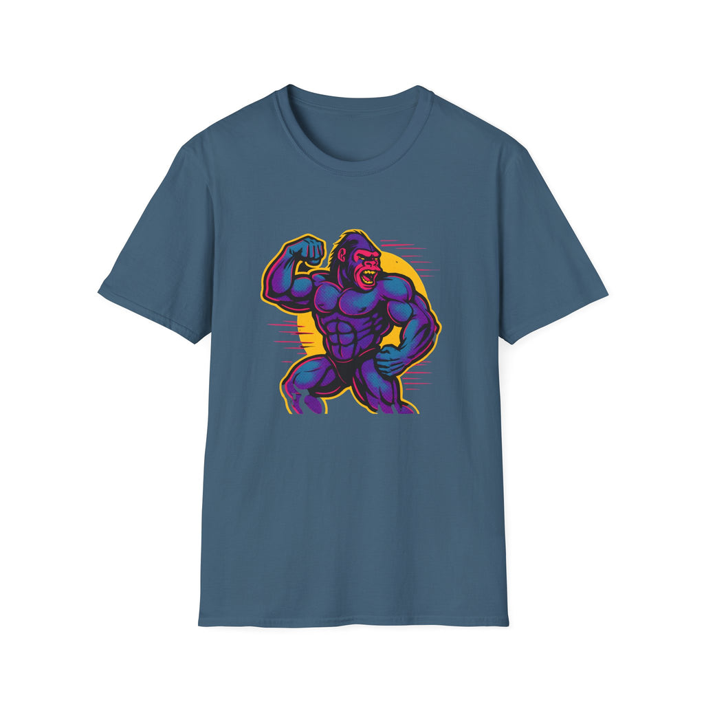 Purple Muscle Gorilla T-Shirt