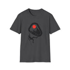 Rappelling climber silhouette T-Shirt