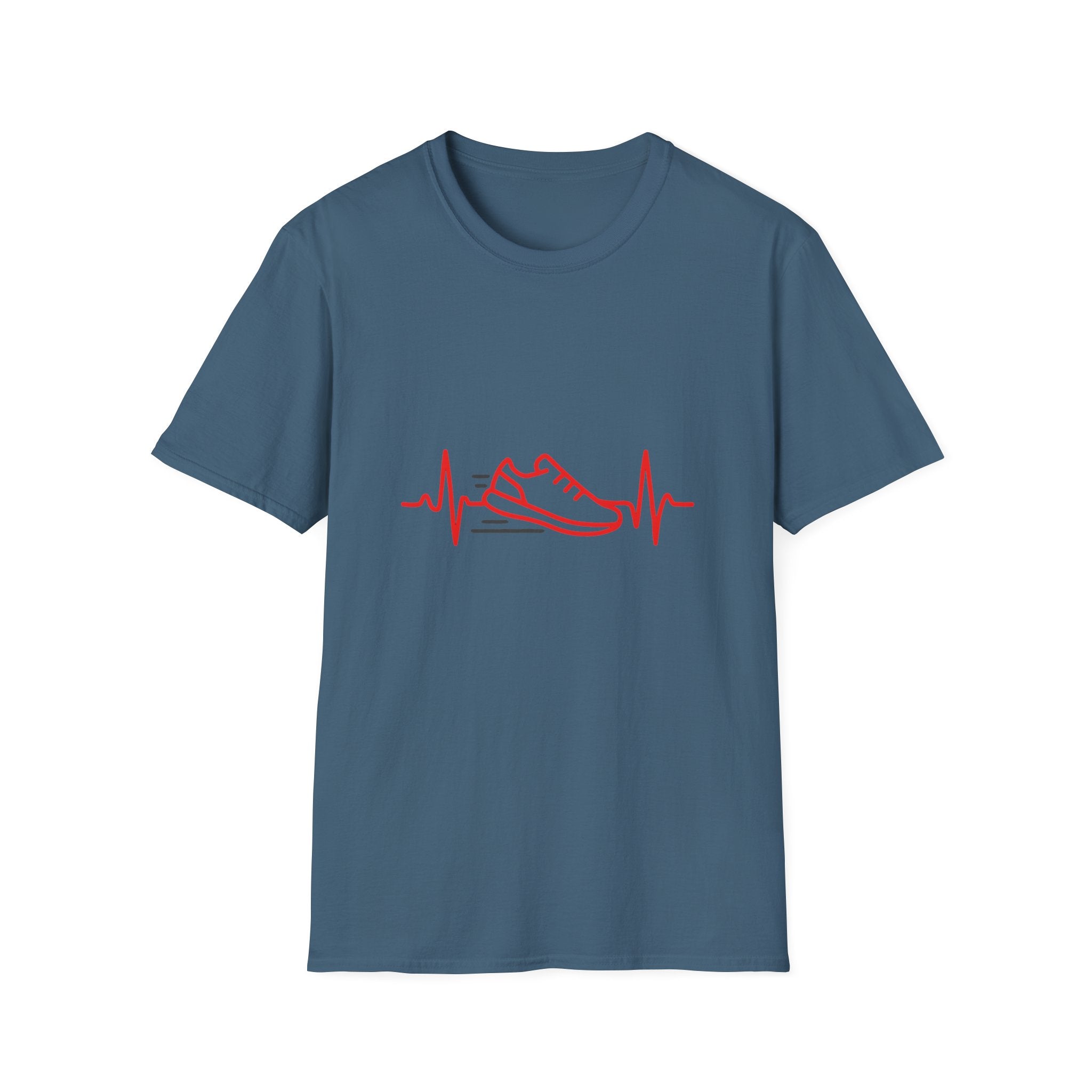 Sneaker Heartbeat Illustration T-Shirt