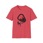 Rappelling climber silhouette T-Shirt