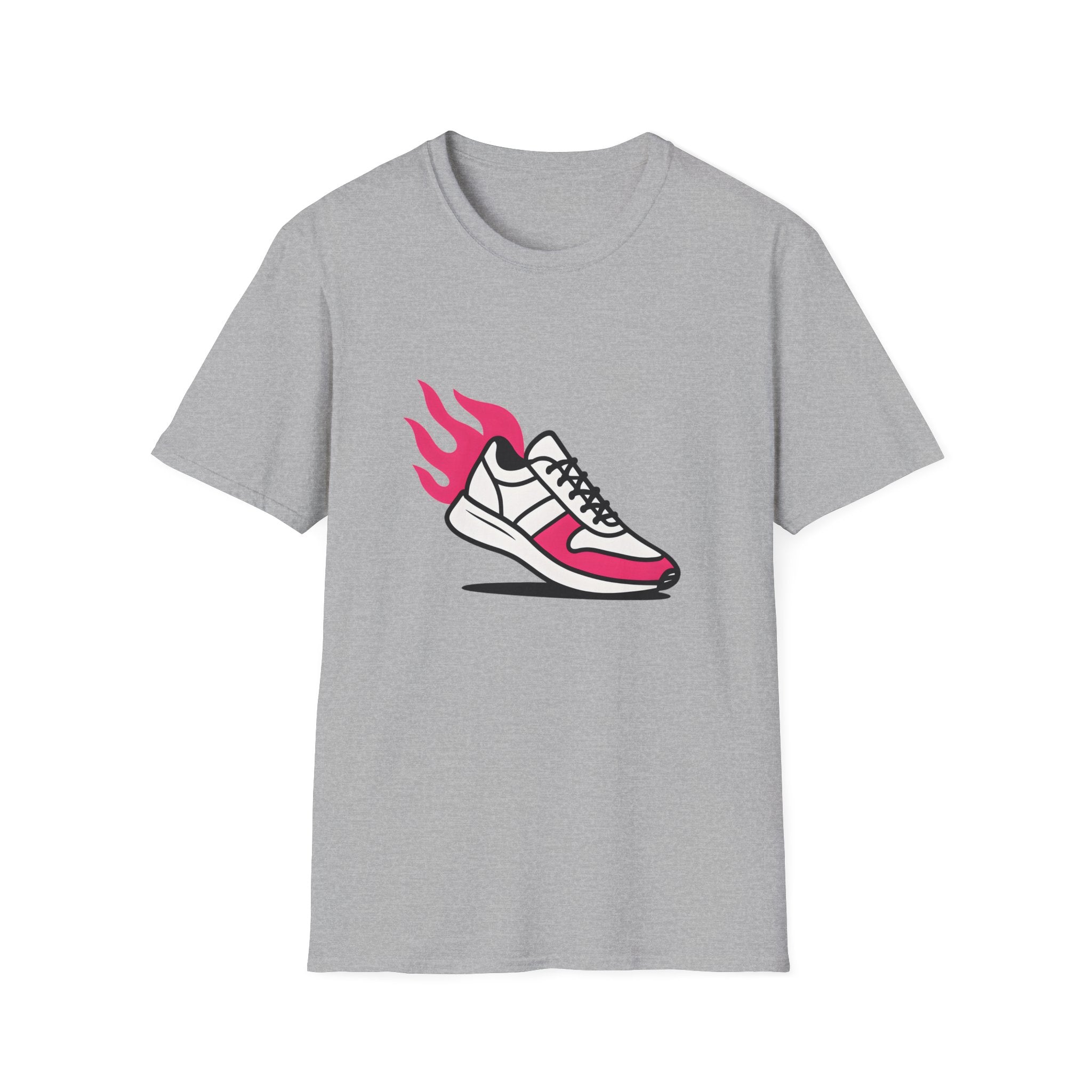 Flaming Running Shoe T-Shirt