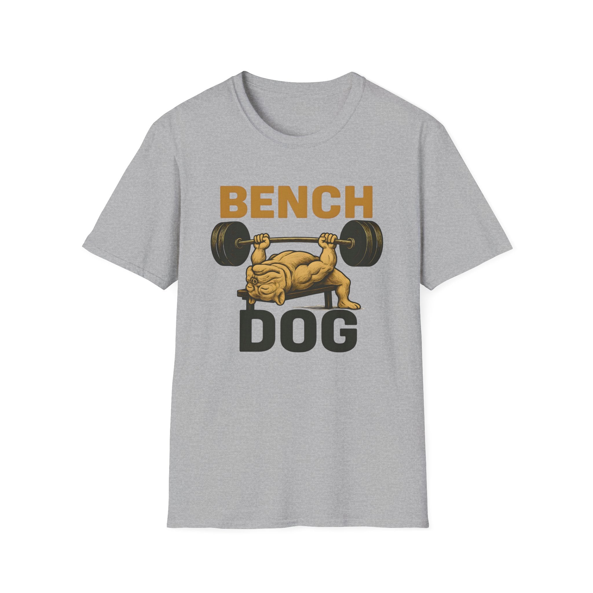Bench Press Dog T-Shirt