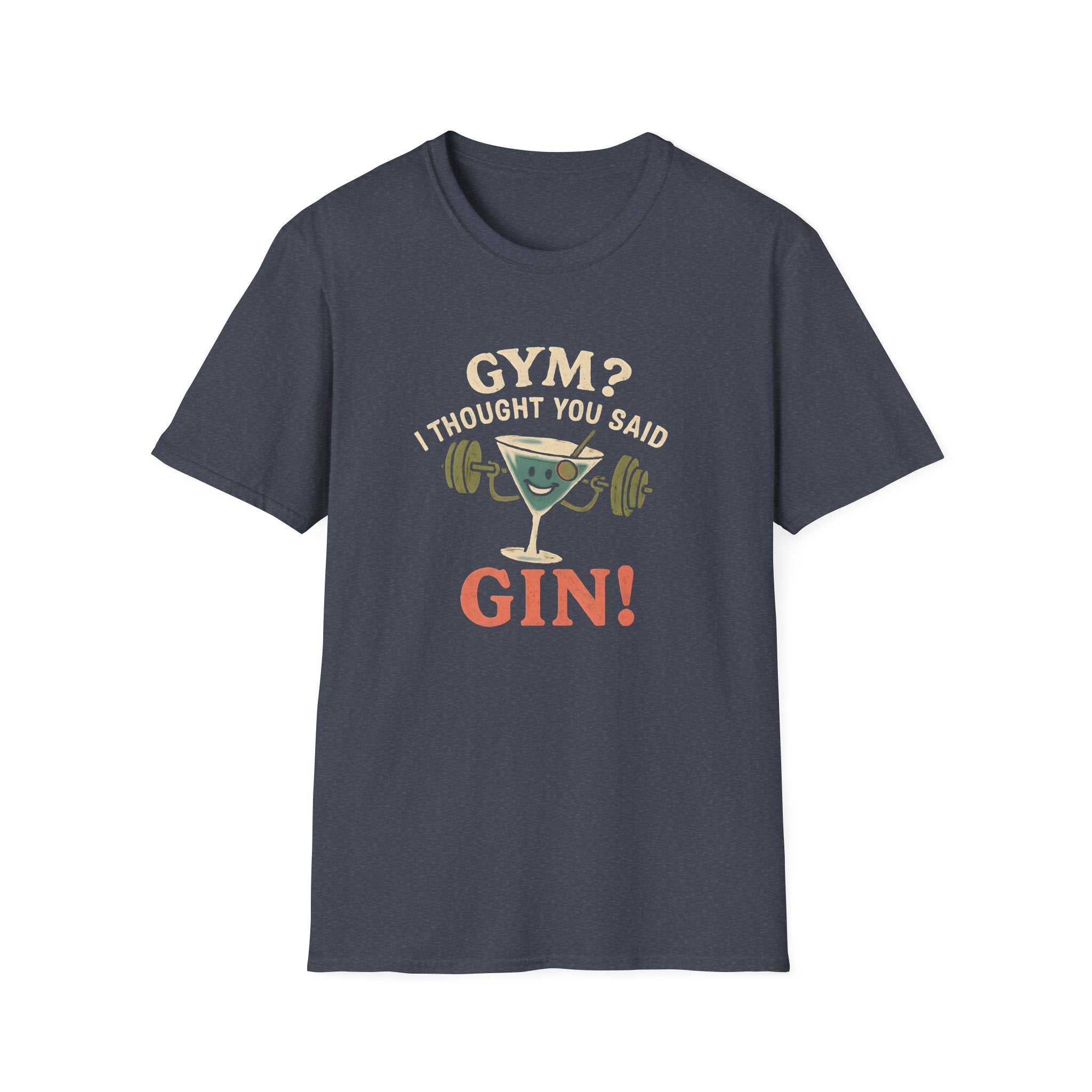 Gym or Gin Pun T-Shirt