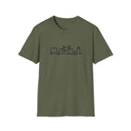 Bicycle on heartbeat line T-Shirt