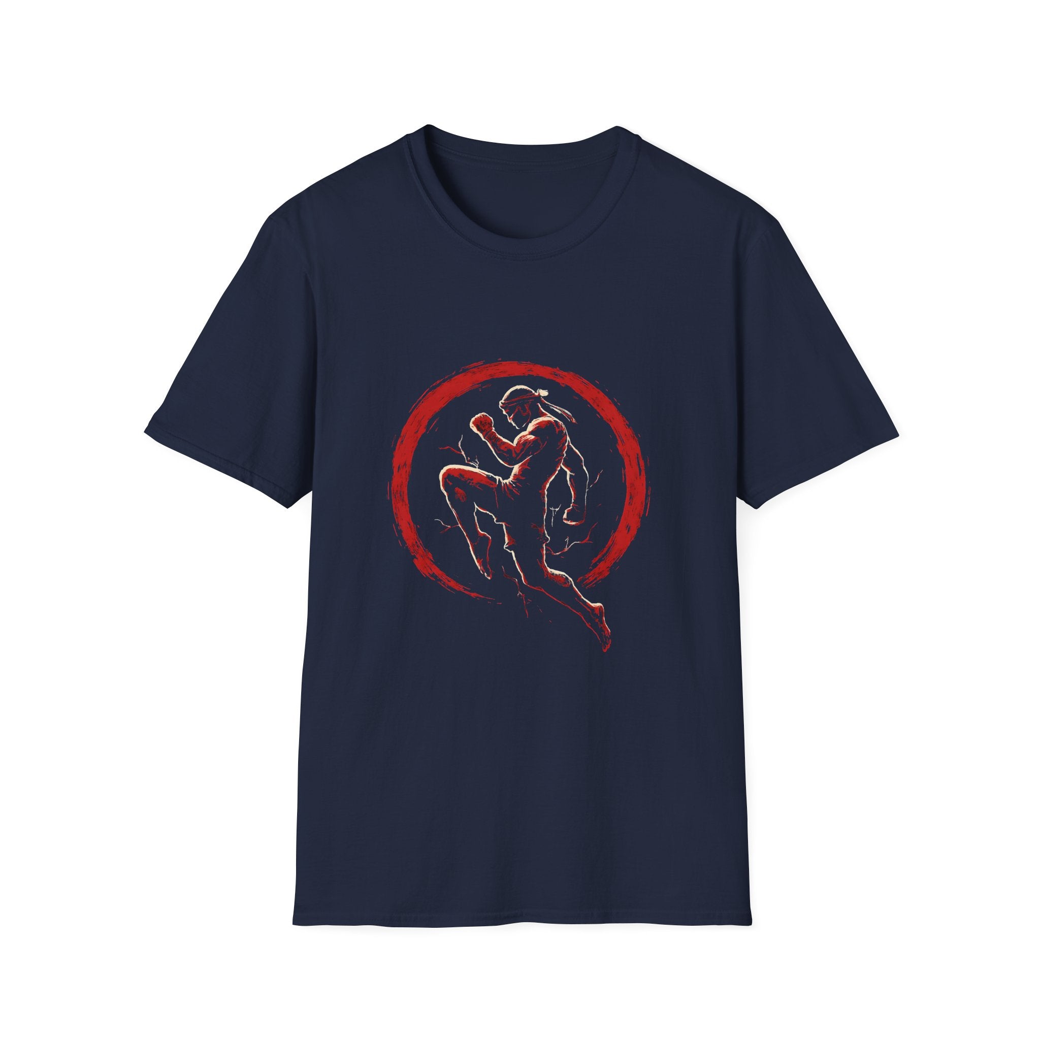 Red Circle Fighter T-Shirt