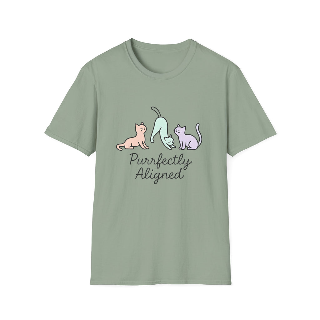 Purrfectly Aligned Cats T-Shirt