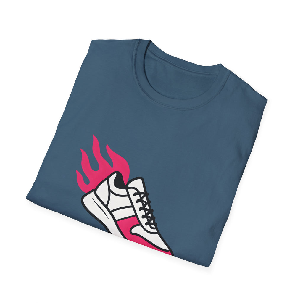 Flaming Running Shoe T-Shirt