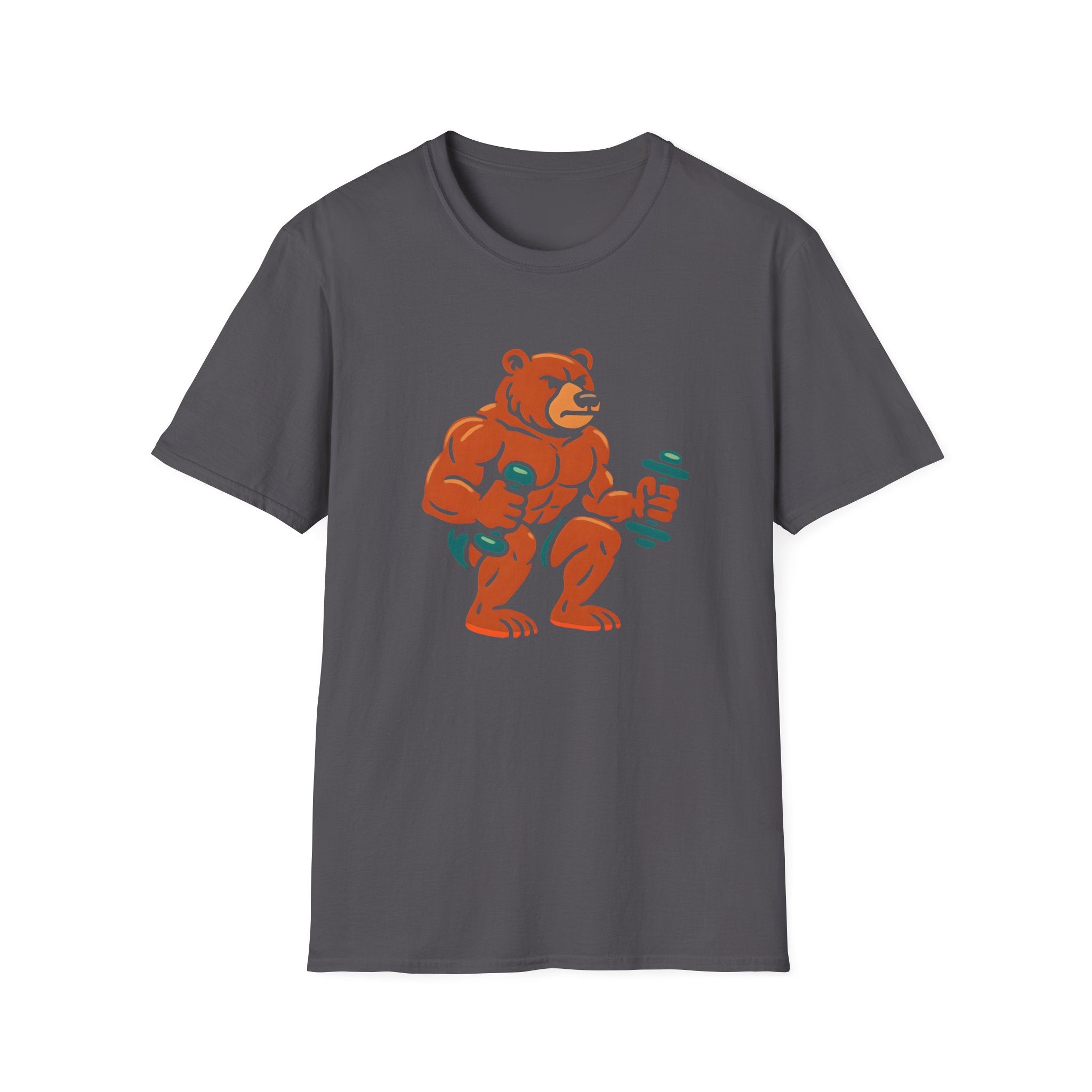 Bear Lifting Weights T-Shirt