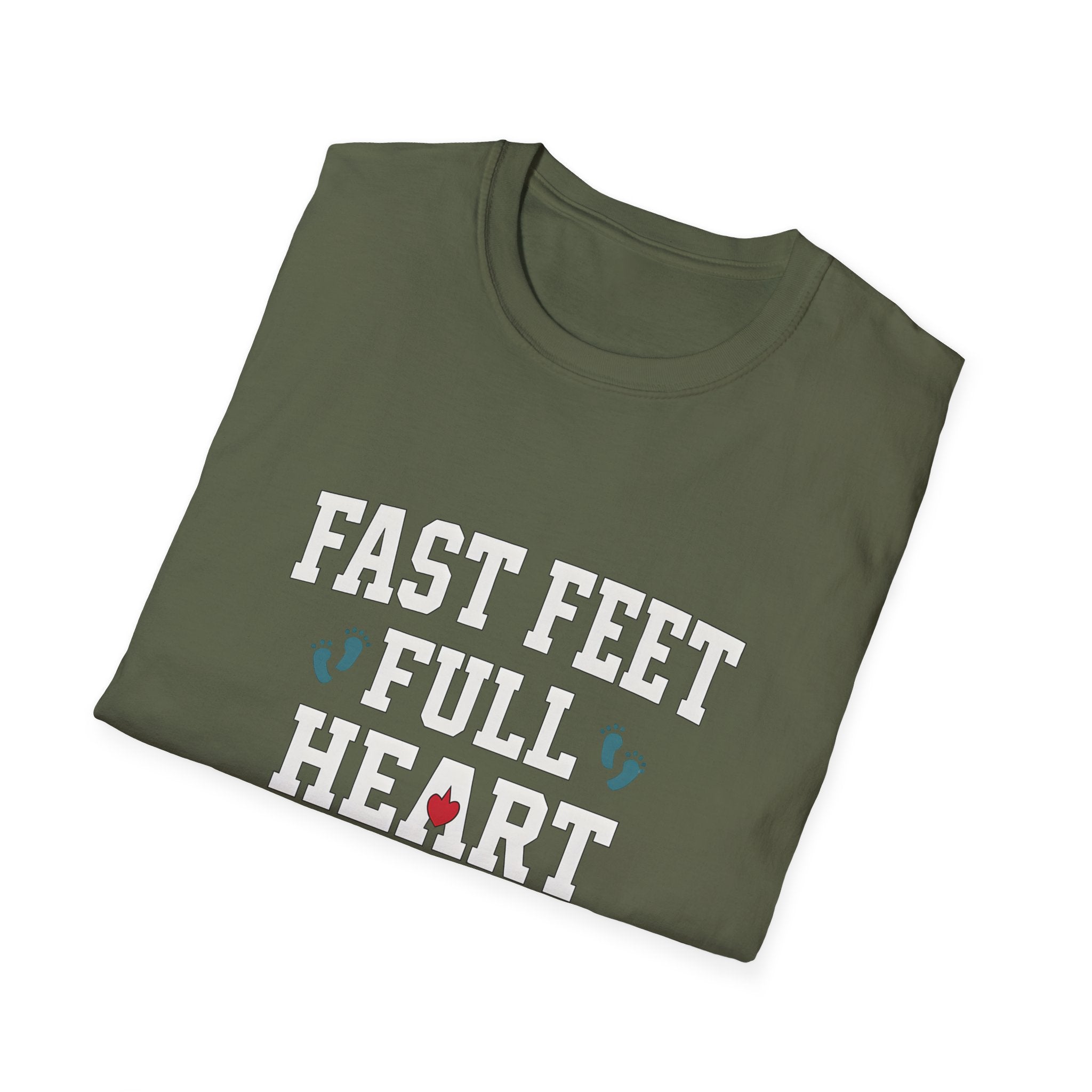 Fast Feet Full Heart T-Shirt