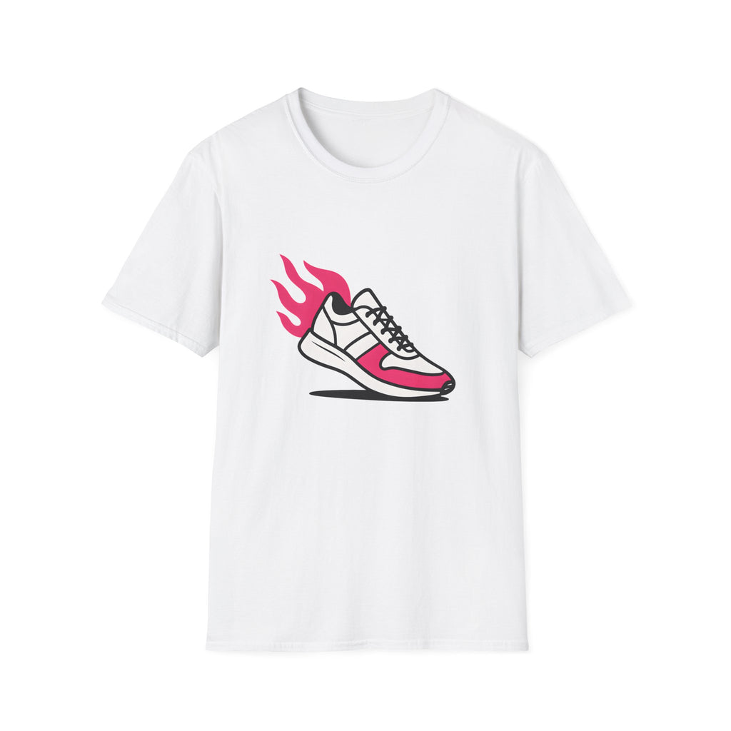 Flaming Running Shoe T-Shirt