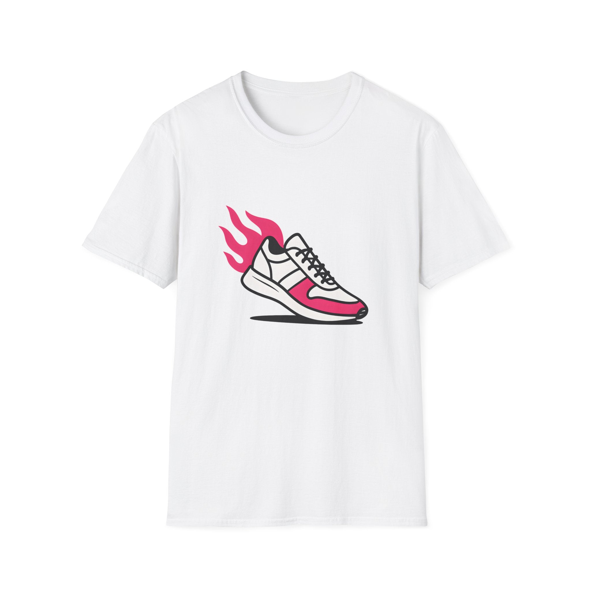 Flaming Running Shoe T-Shirt