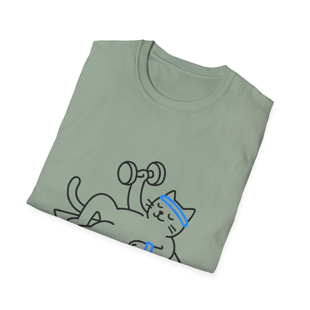 Glowing blue arcs T-Shirt