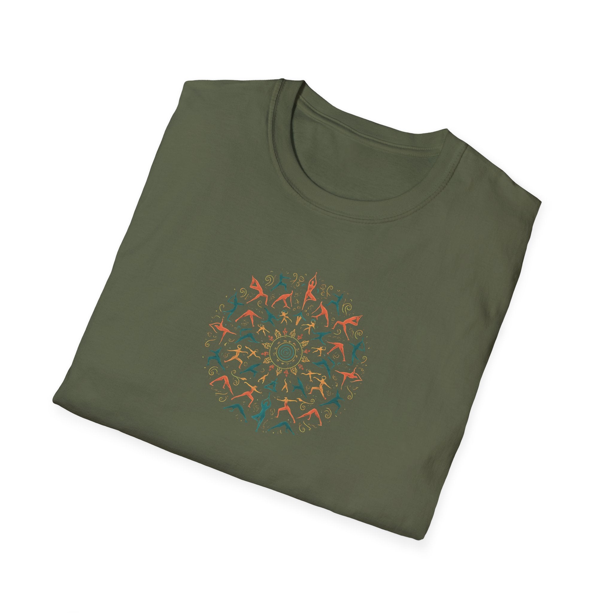 Yoga Mandala Circle T-Shirt
