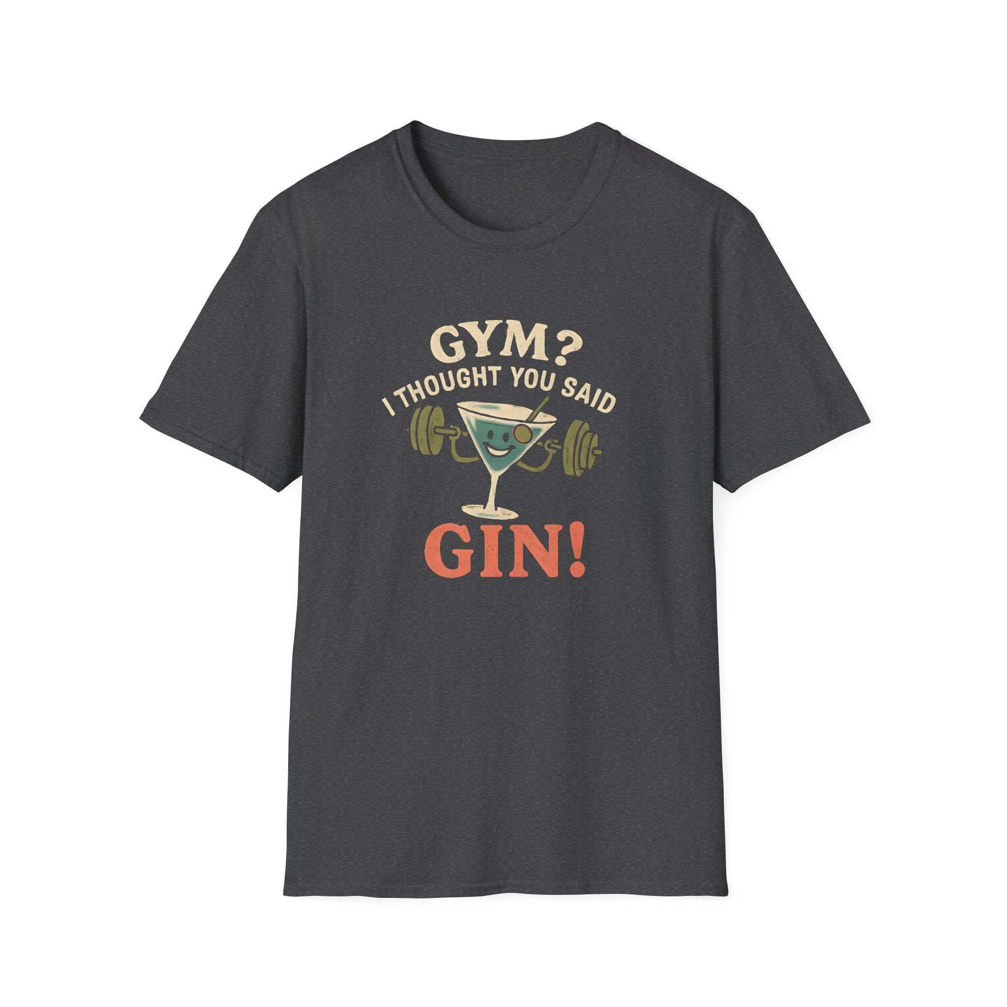 Gym or Gin Pun T-Shirt