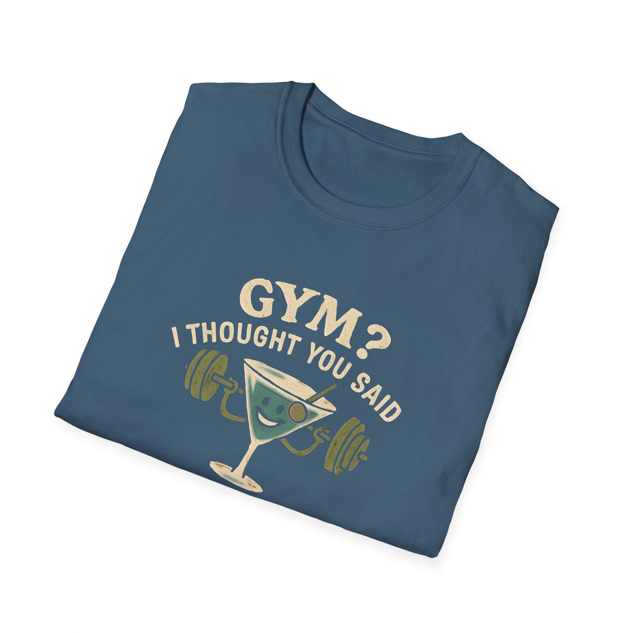 Gym or Gin Pun T-Shirt
