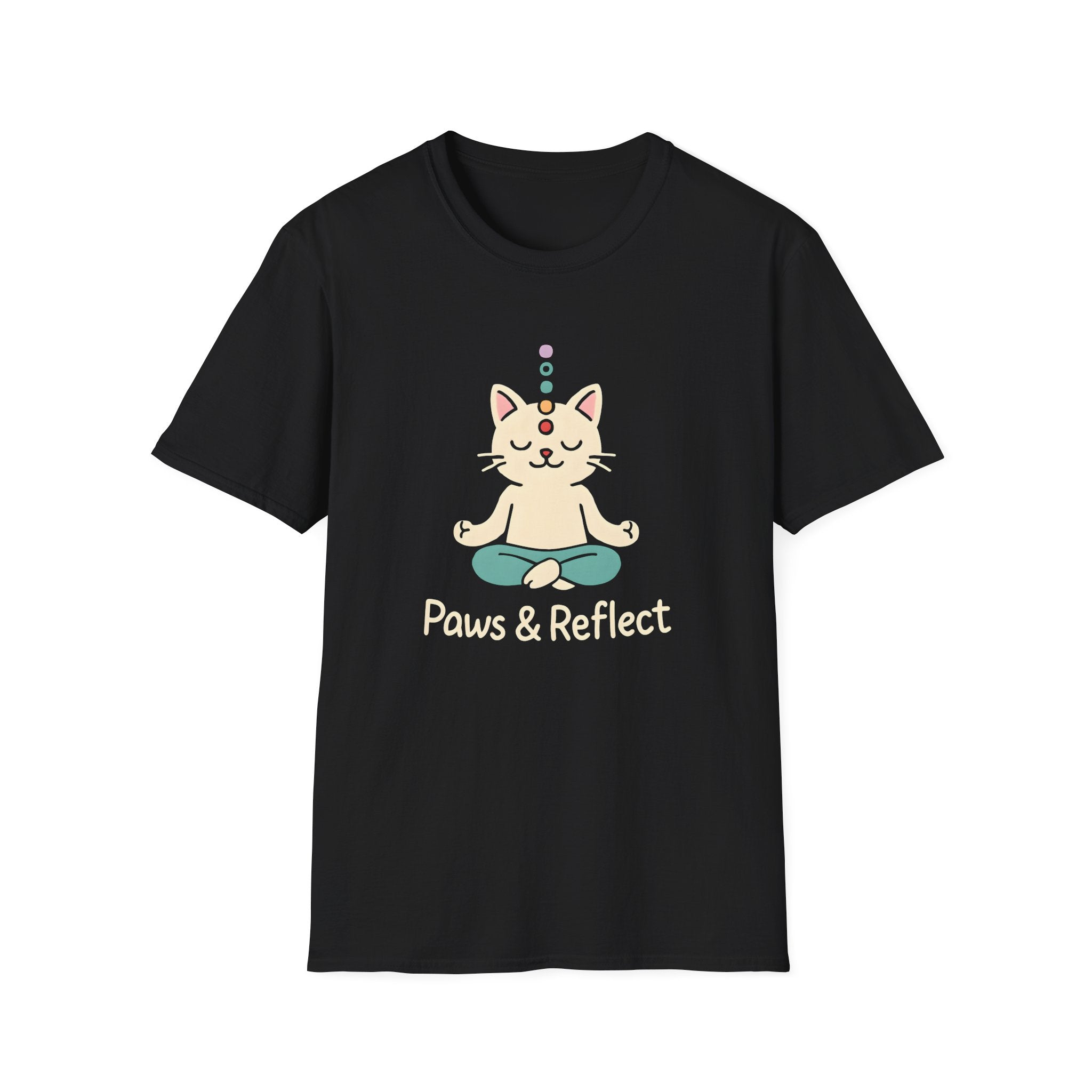 Chakra Cat Meditation T-Shirt