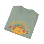 Taco Weightlifting Mascot T-Shirt