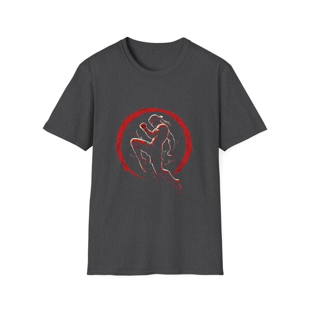 Red Circle Fighter T-Shirt