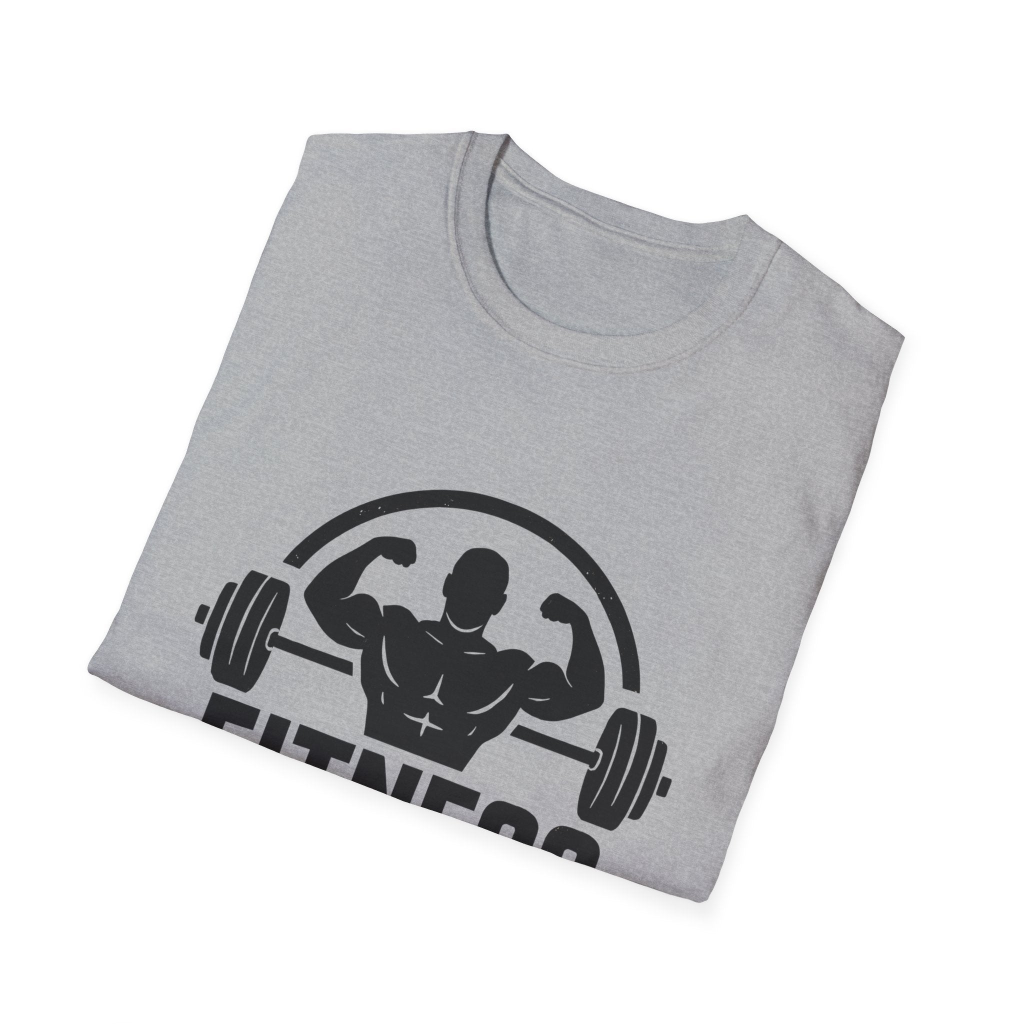 Fitness silhouette logo T-Shirt