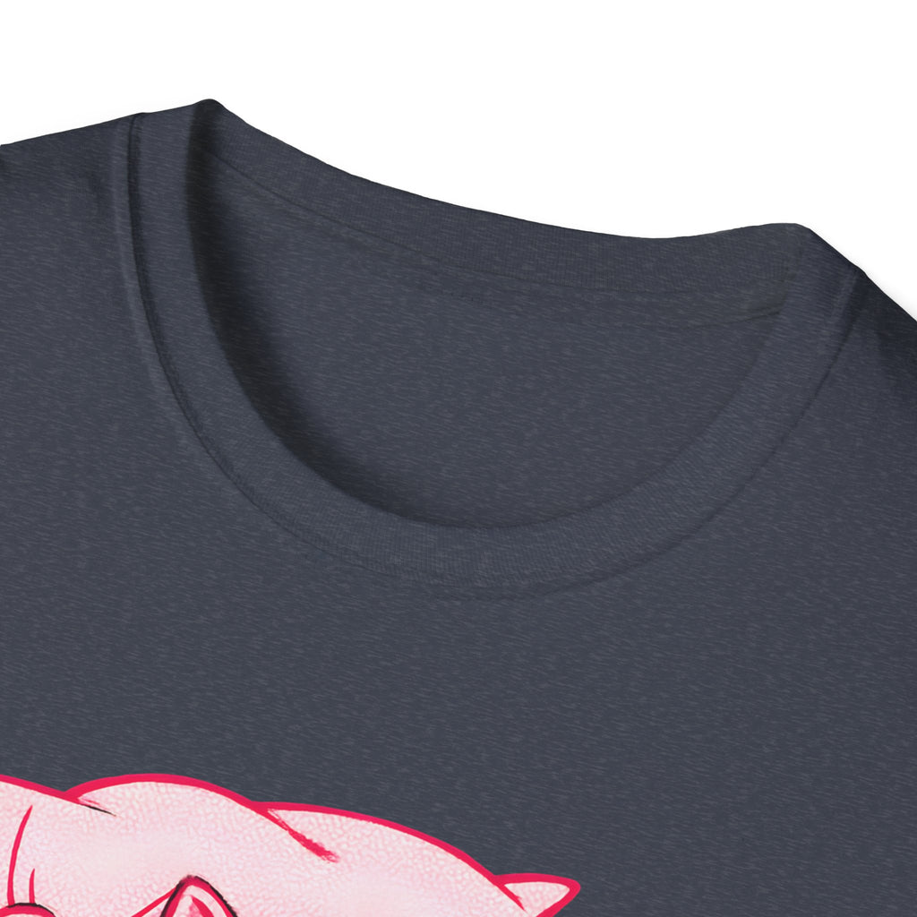 Napping Cat in Activewear T-Shirt