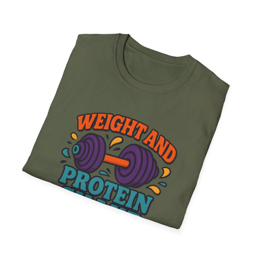 Weight and Protein Shake T-Shirt
